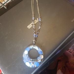 Blue necklace